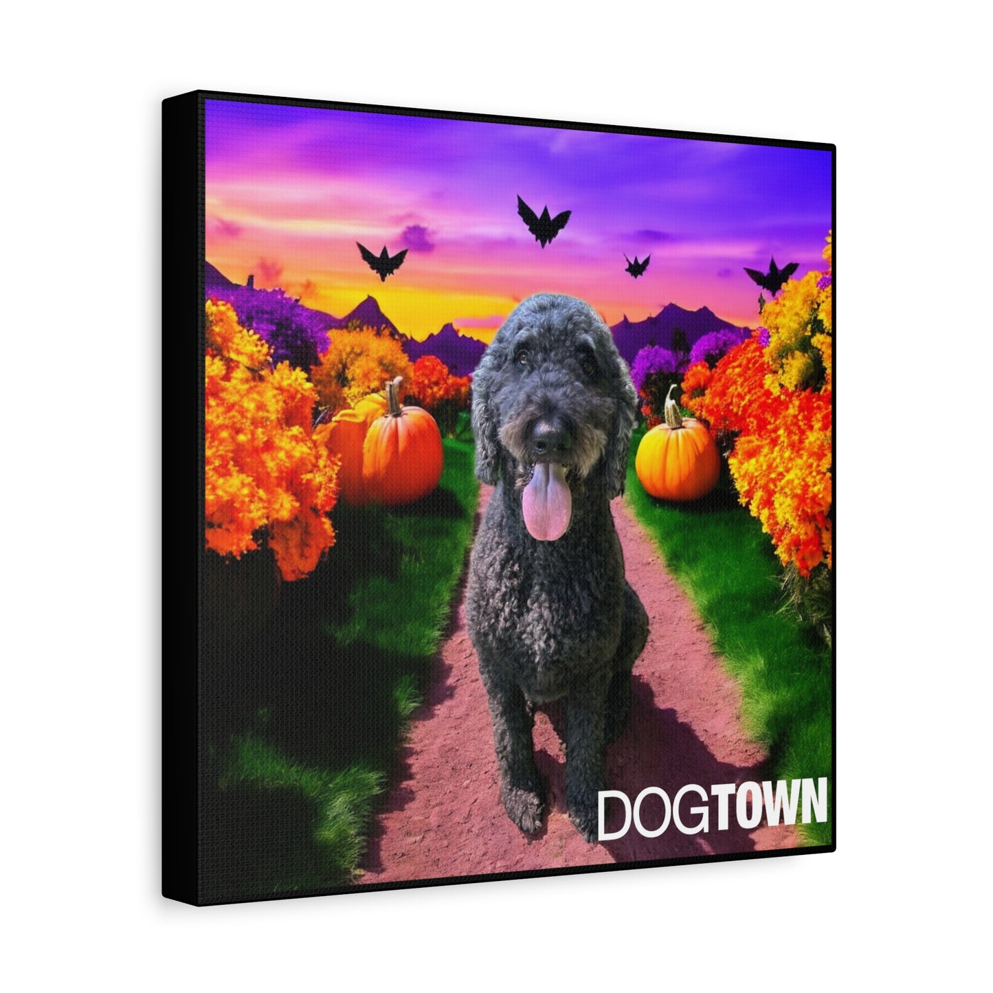 Einstein - Halloween Canvas