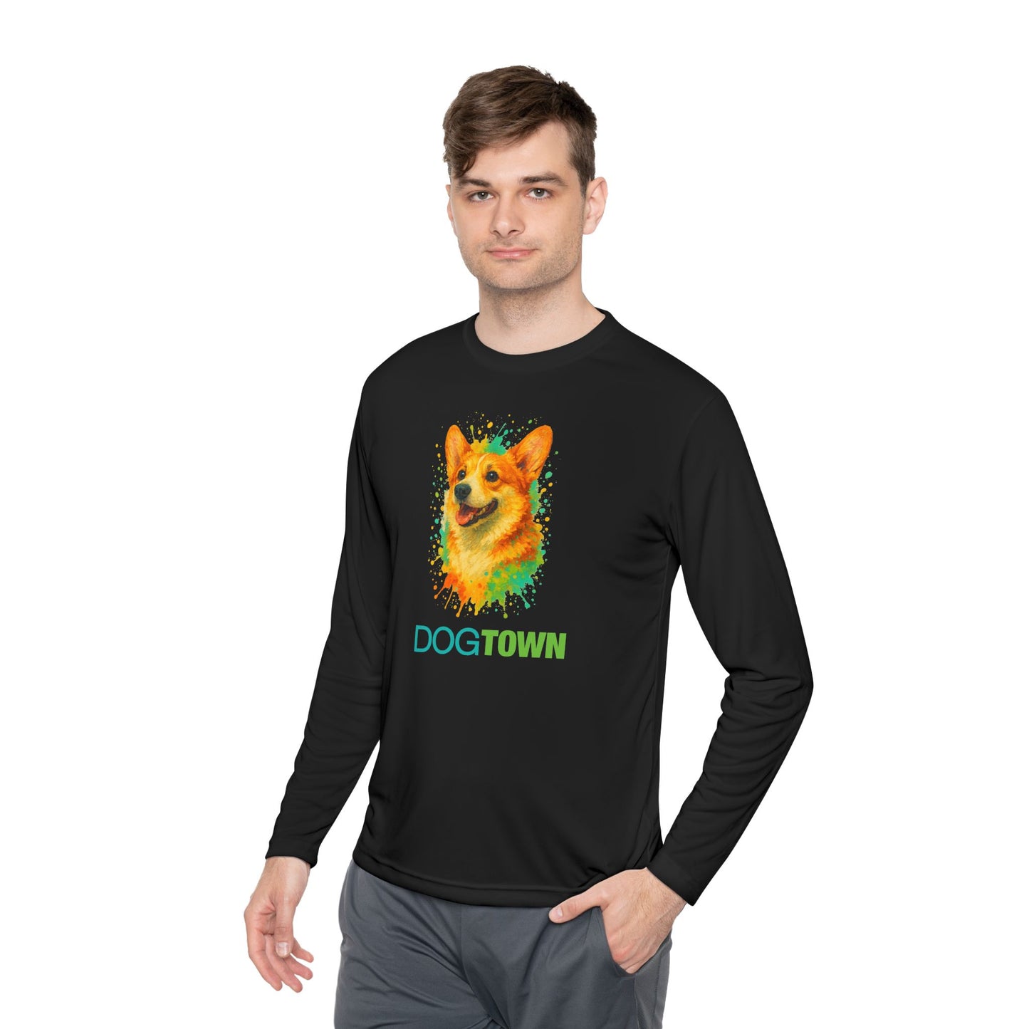 2025 Dogtown Dog Breed Collection - Sport Long Sleeve Tee (Corgi)