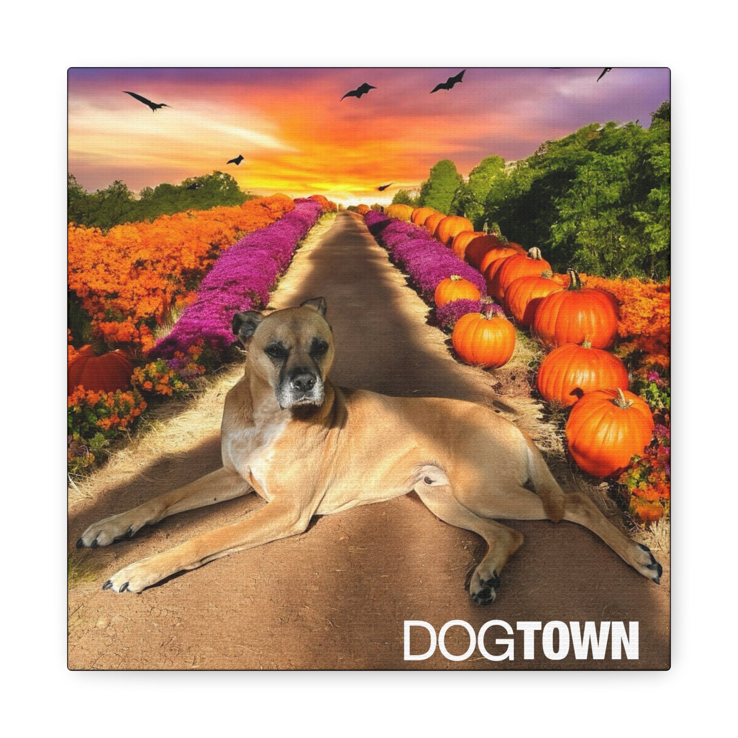 Cooper - Halloween Canvas