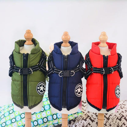 Winter Wonderland Pet Hooded Coat - Stylish And Warm Dog Jacket For Small Breeds