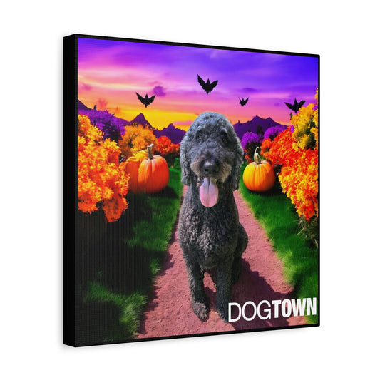 Einstein - Halloween Canvas