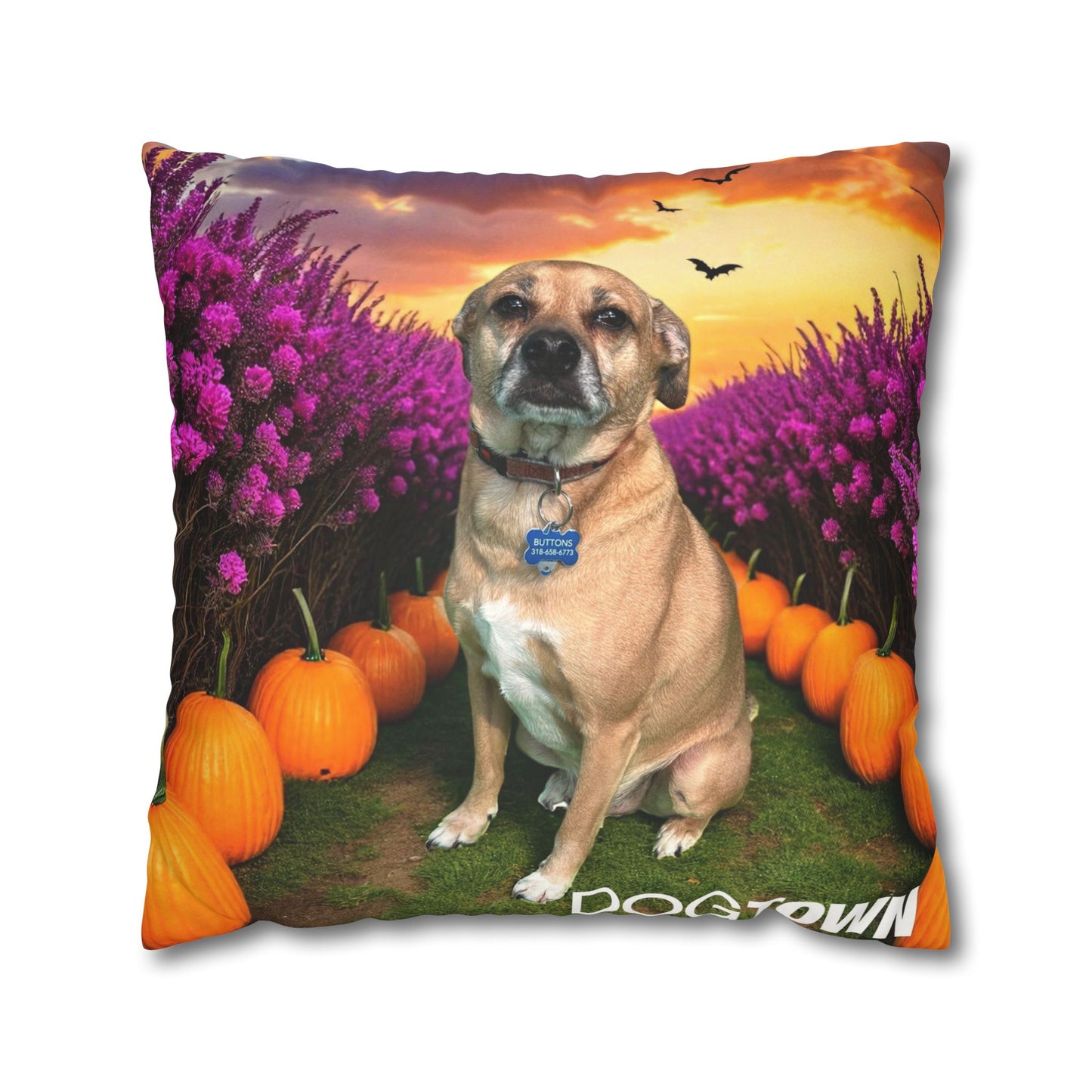 Buttons - Halloween Pillowcase