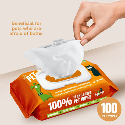 Dog Wipes Cleaning & Deodorizing 100 Count