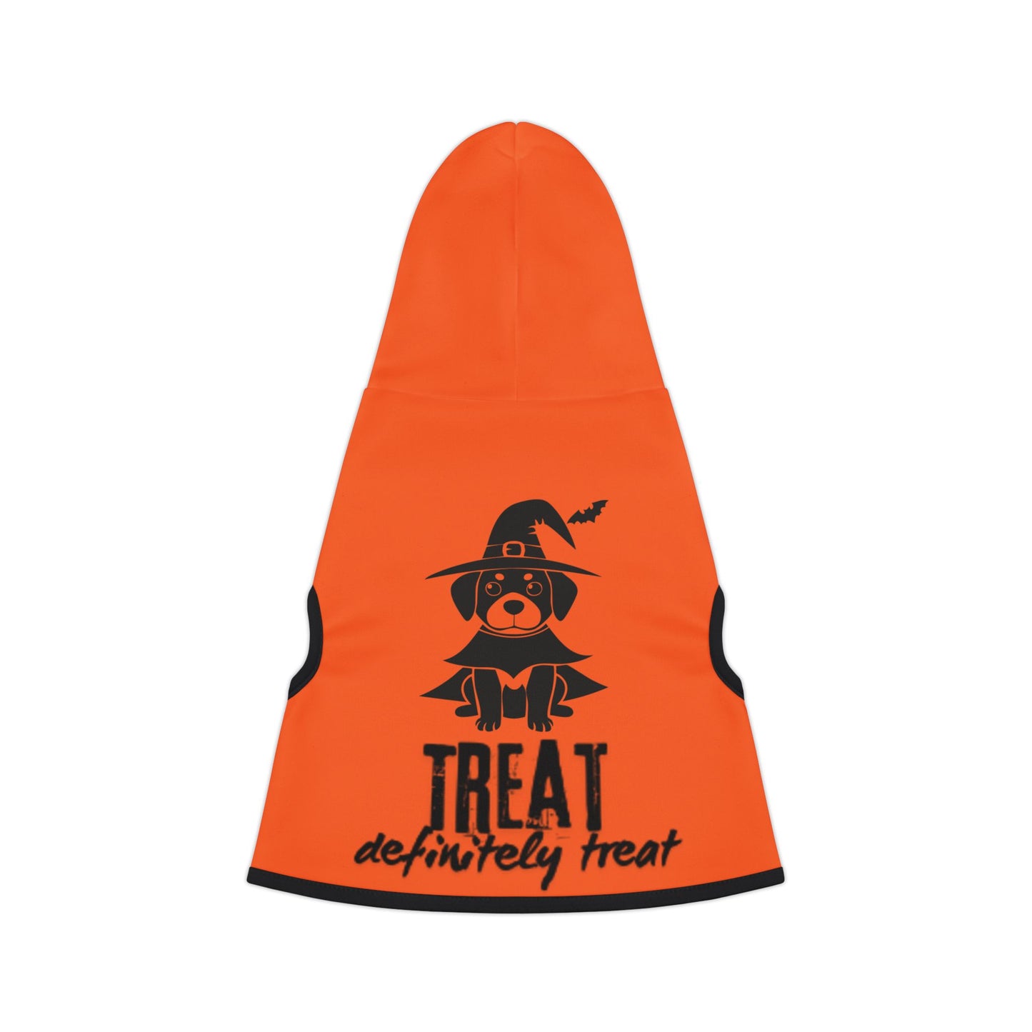 Halloween Pet Hoodie "Treat, Definitely Treat"