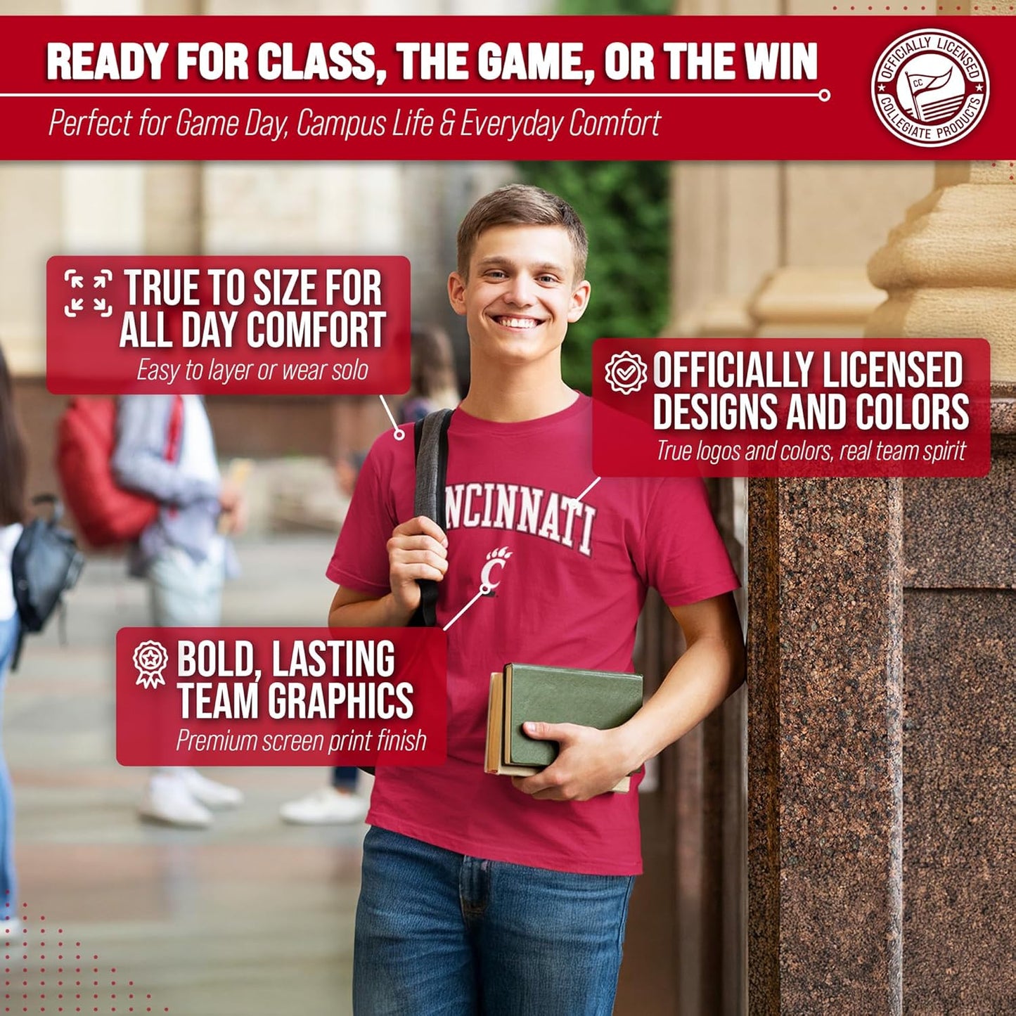 NCAA Unisex NCAA Adult Gameday Cotton T-Shirt