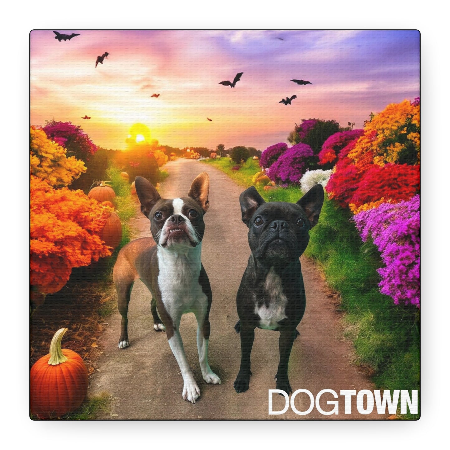 Duke & Ellie - Halloween Canvas