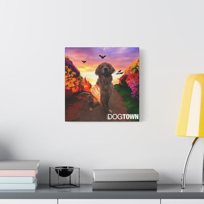 Louie - Halloween Canvas