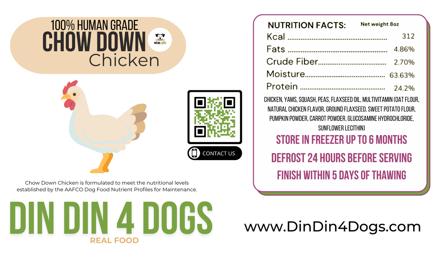 Chicken and Salmon Combo - case includes 24, 8oz meals