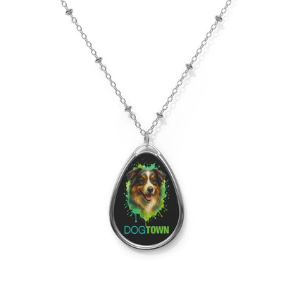 Dogtown Oval Necklace - Aussie