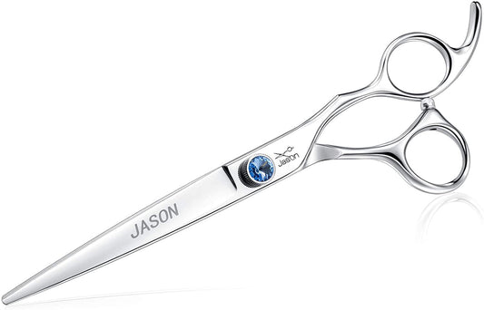 7" Straight Dog Grooming Scissors