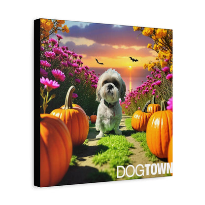 Bear C - Halloween Canvas