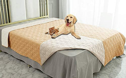 Waterproof Dog Bed Cover Pet Blanket for Furniture