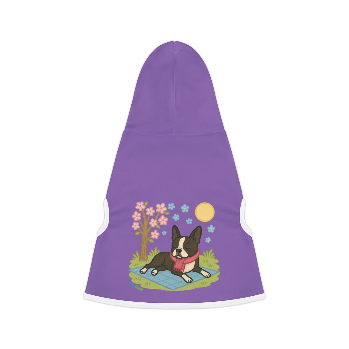 Dog Hoodie Winter (Boston Terrier)