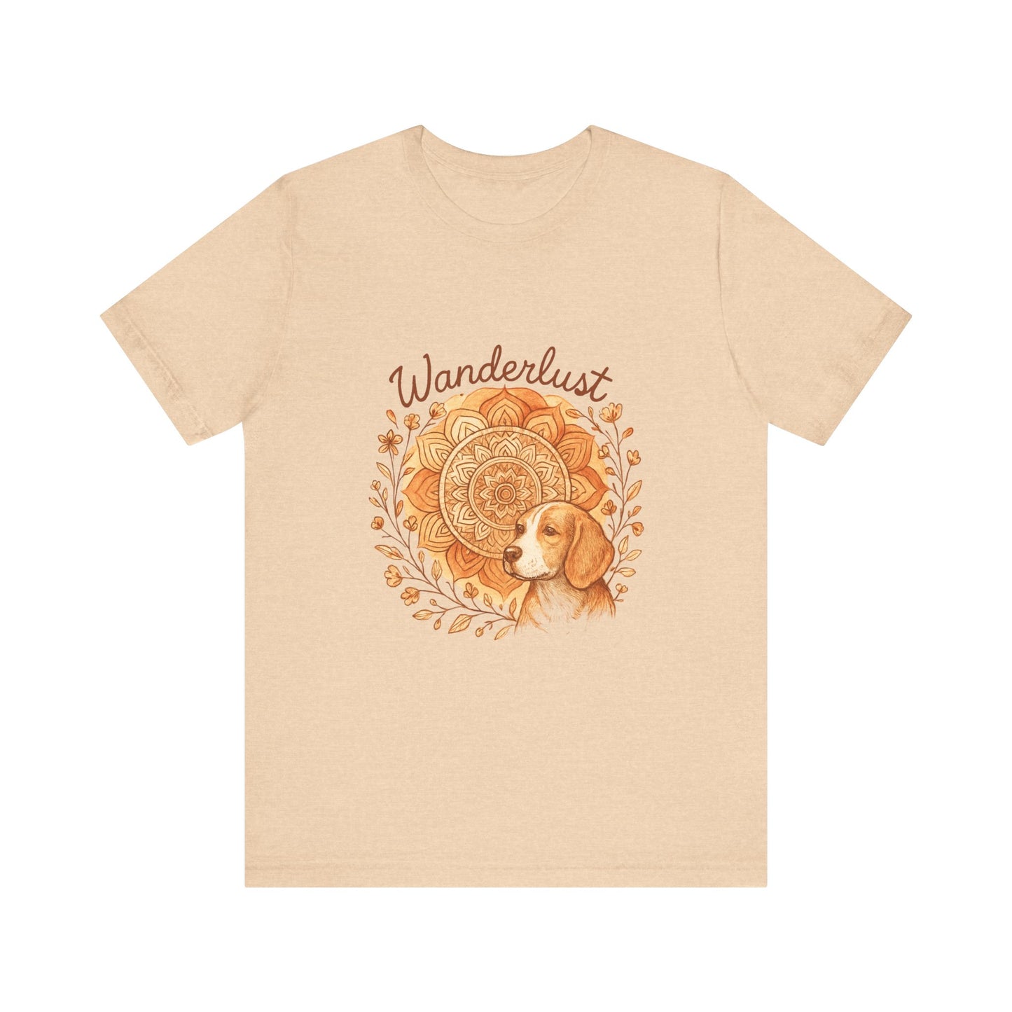 Dogtown Boho Revival "Wanderlust" Unisex Jersey Short Sleeve Tee (Beagle)