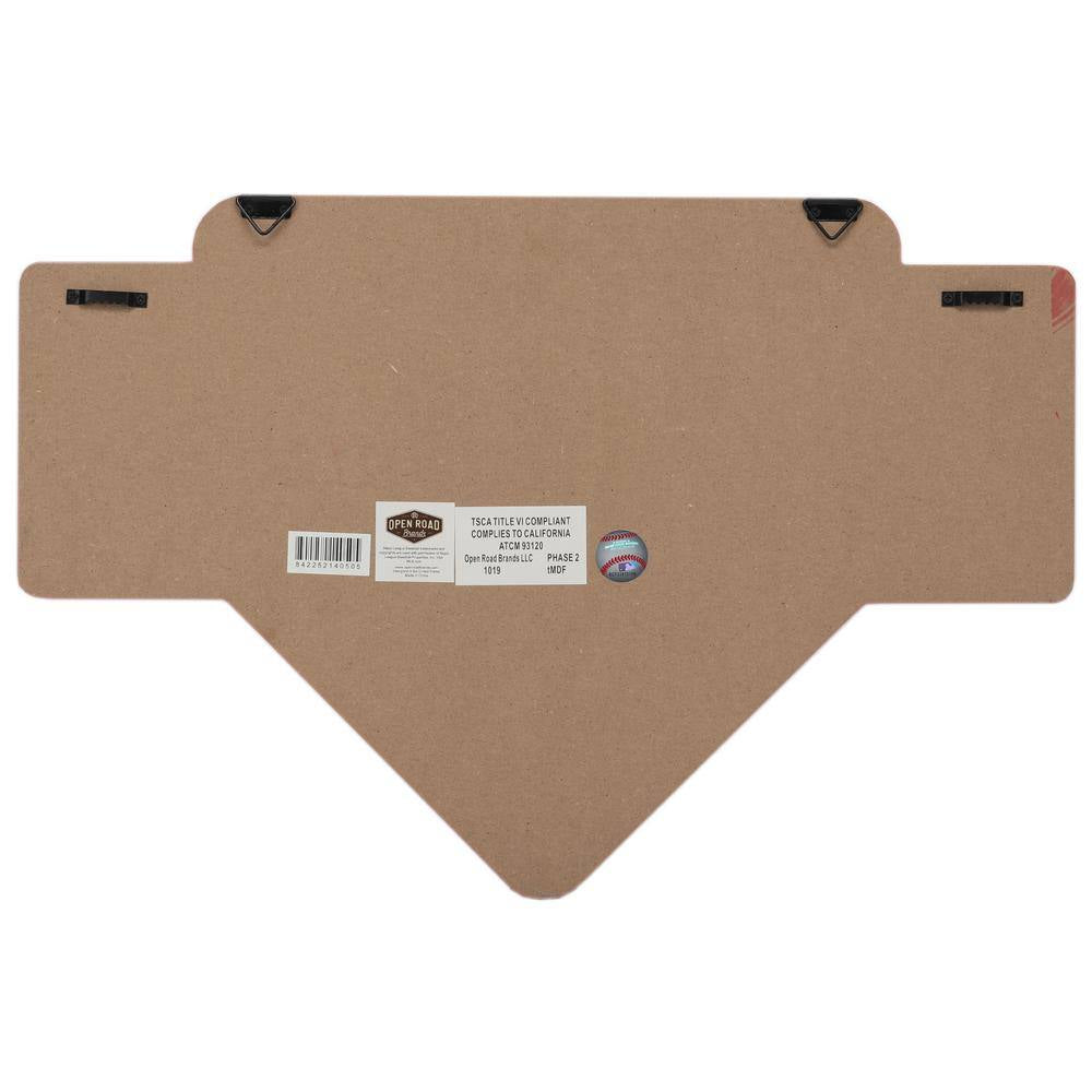 Cincinnati Reds MDF Base Wooden Wall Art