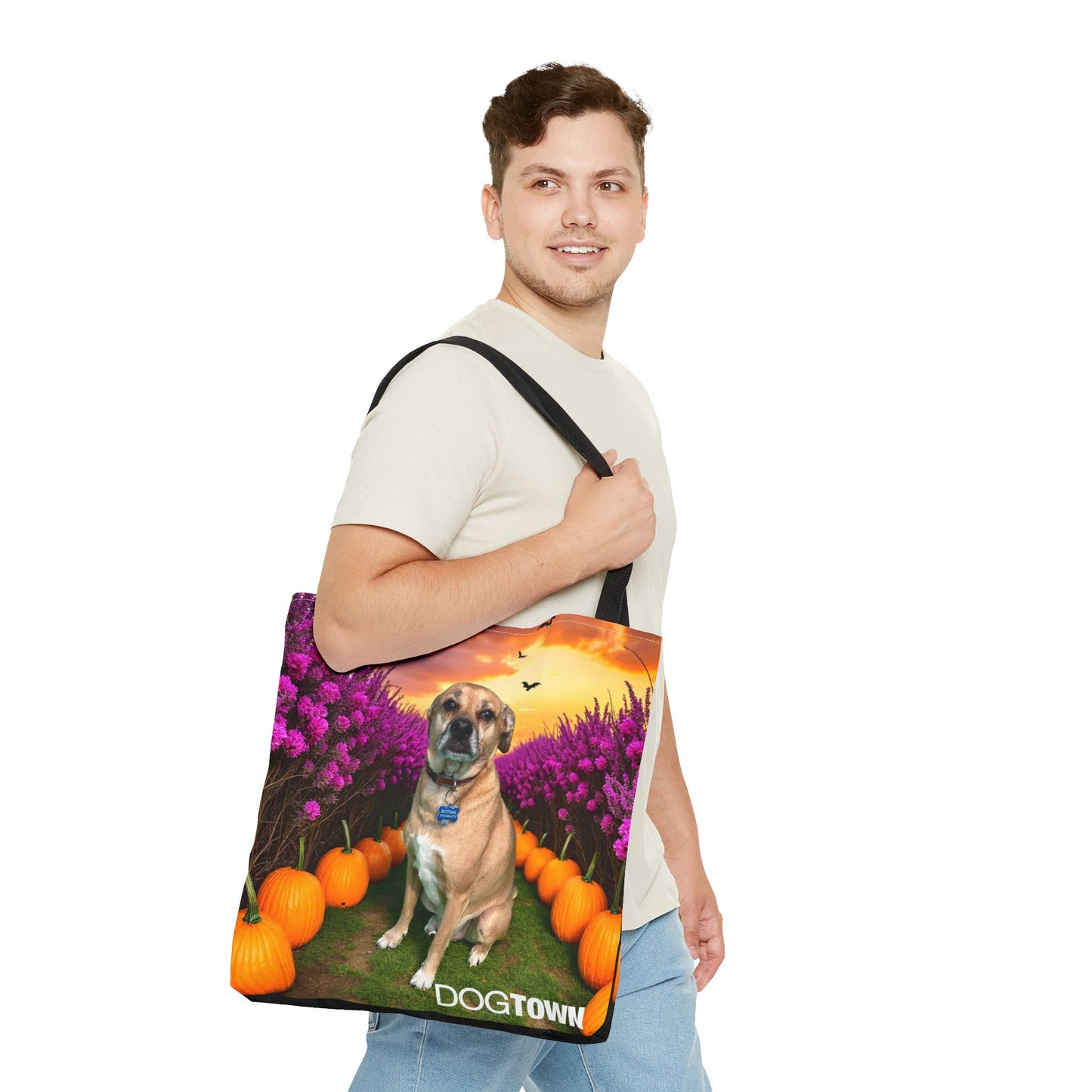 Buttons - Halloween Trick-or-Treat Tote