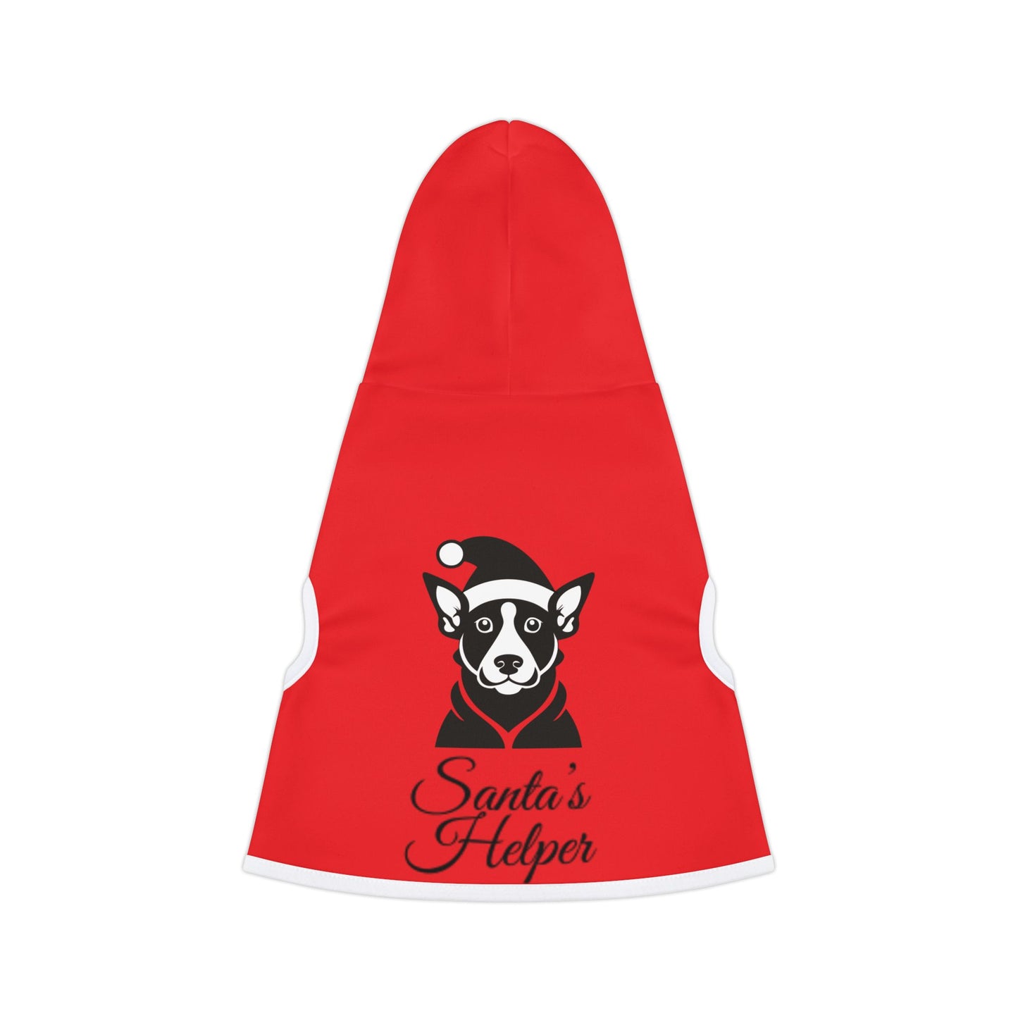 Holiday Pet Hoodie "Santa's Helper"