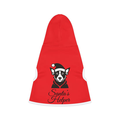 Holiday Pet Hoodie "Santa's Helper"