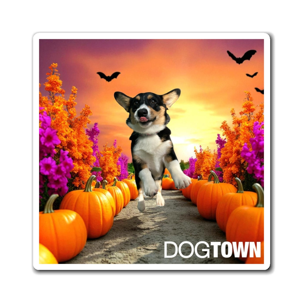 Bertha - 3x3 Halloween Magnet