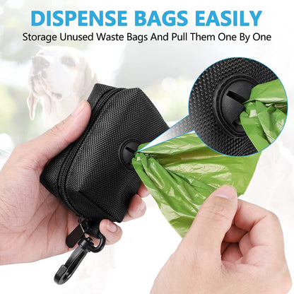 Soft Fabric Dog Poop Bag Dispenser
