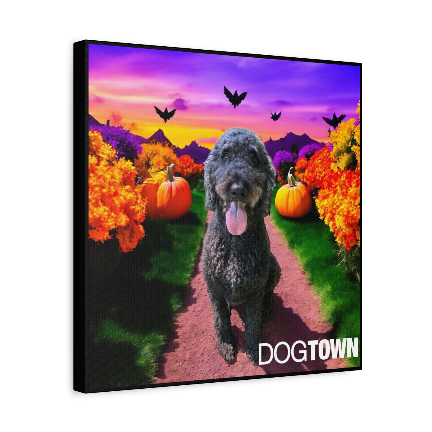 Einstein - Halloween Canvas