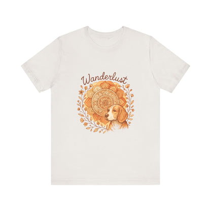 Dogtown Boho Revival "Wanderlust" Unisex Jersey Short Sleeve Tee (Beagle)