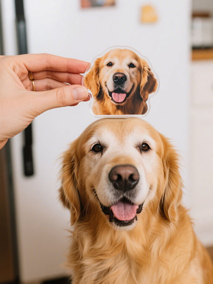 Custom Photo Irregular Shape Fridge Magnet – Personalized Kitchen Decoration