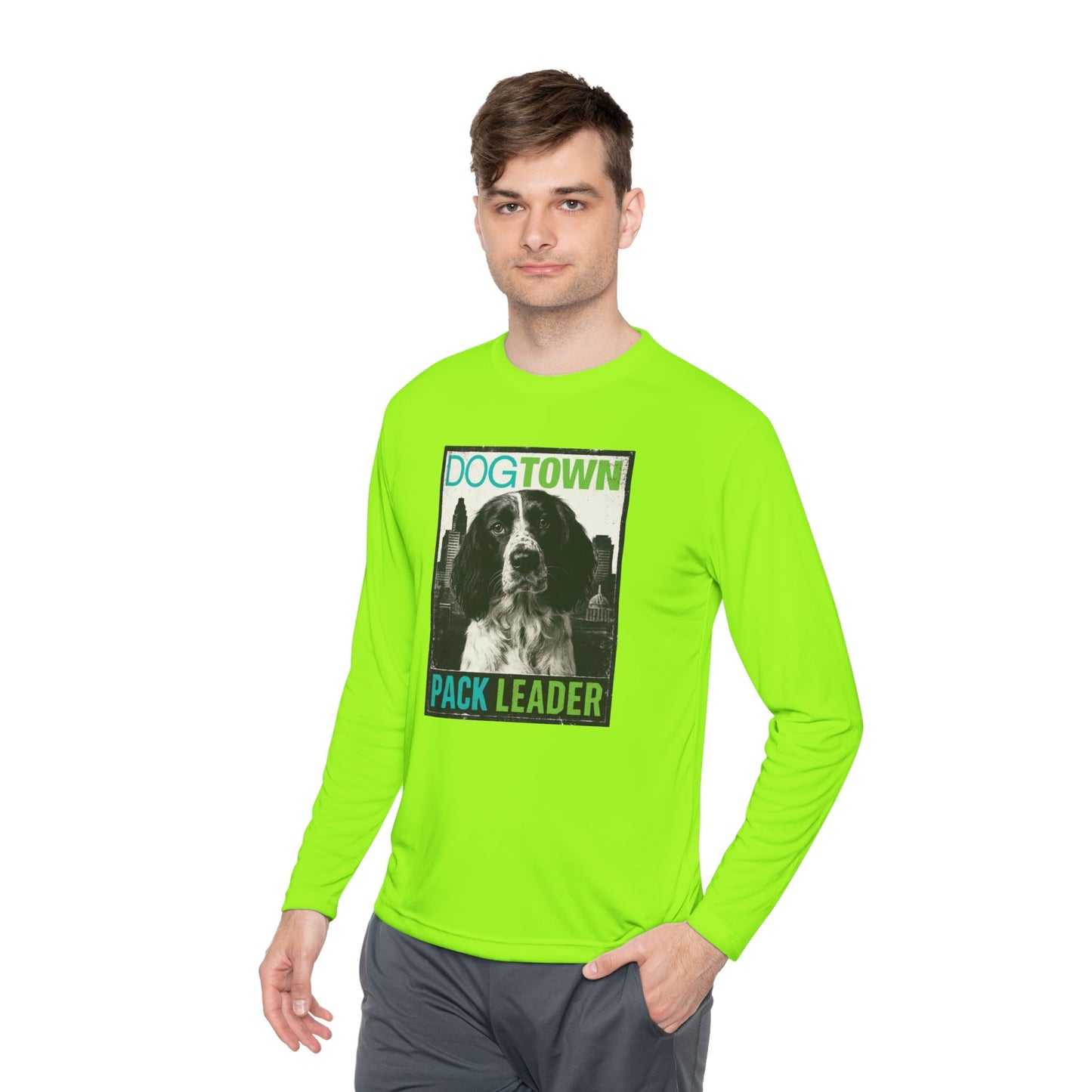 2026 Dayton Dogtown Neon Long Sleeve Tee (English Springer Spaniel)
