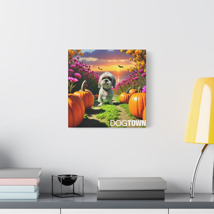 Bear C - Halloween Canvas