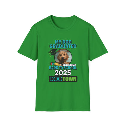 Bark to School 2025 - Unisex T-Shirt (Ginger Snap)