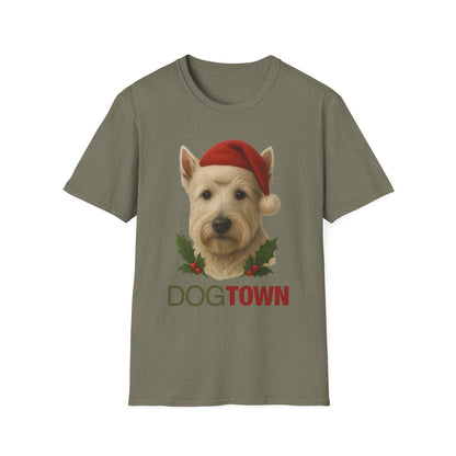 Dogtown - HOLIDAY WHITE SCOTTIE 2025 - Unisex T-Shirt
