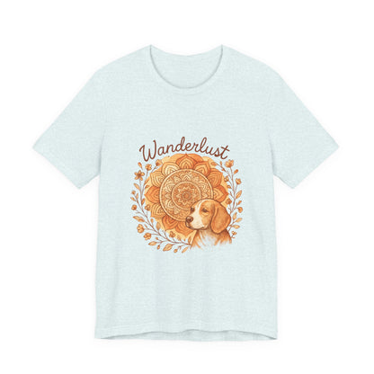 Dogtown Boho Revival "Wanderlust" Unisex Jersey Short Sleeve Tee (Beagle)