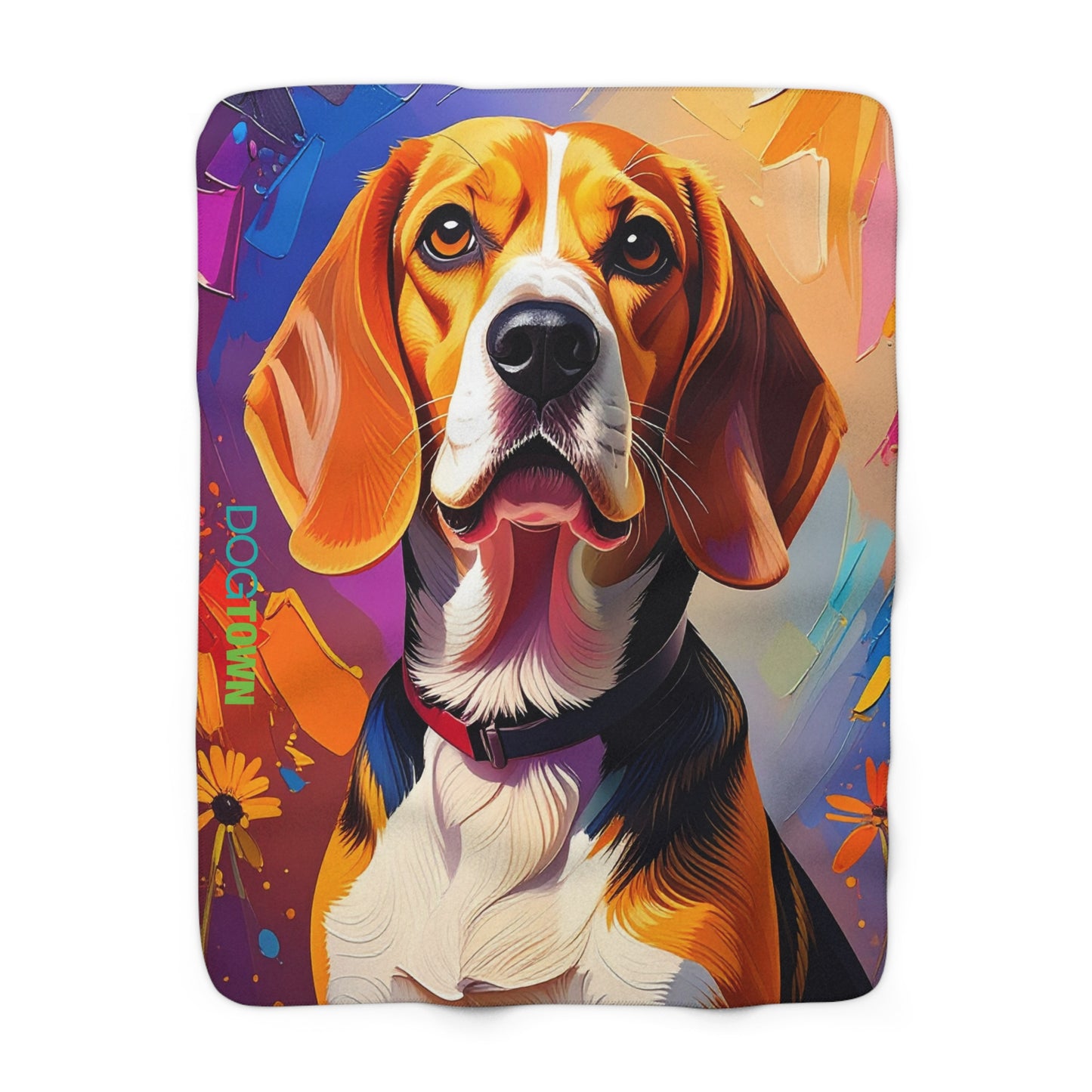 Dogotwn Sherpa Fleece Blanket (Beagle)