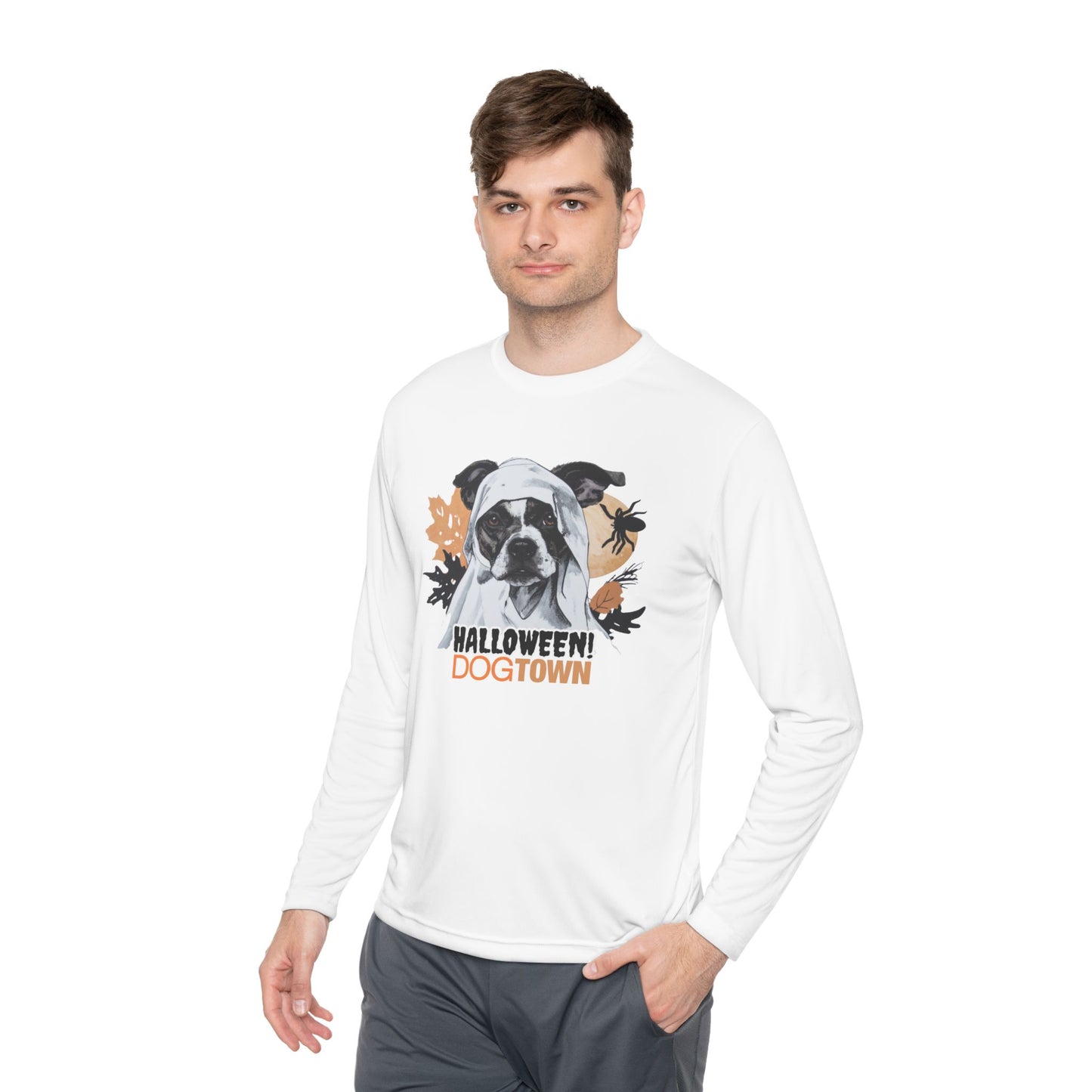 Dogtown 2026 Halloween! Light Weight Long Sleeve Polyester Tee
