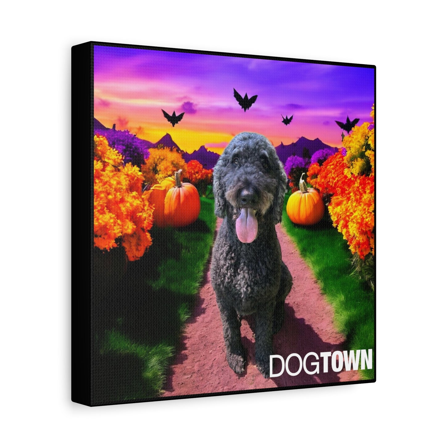 Einstein - Halloween Canvas
