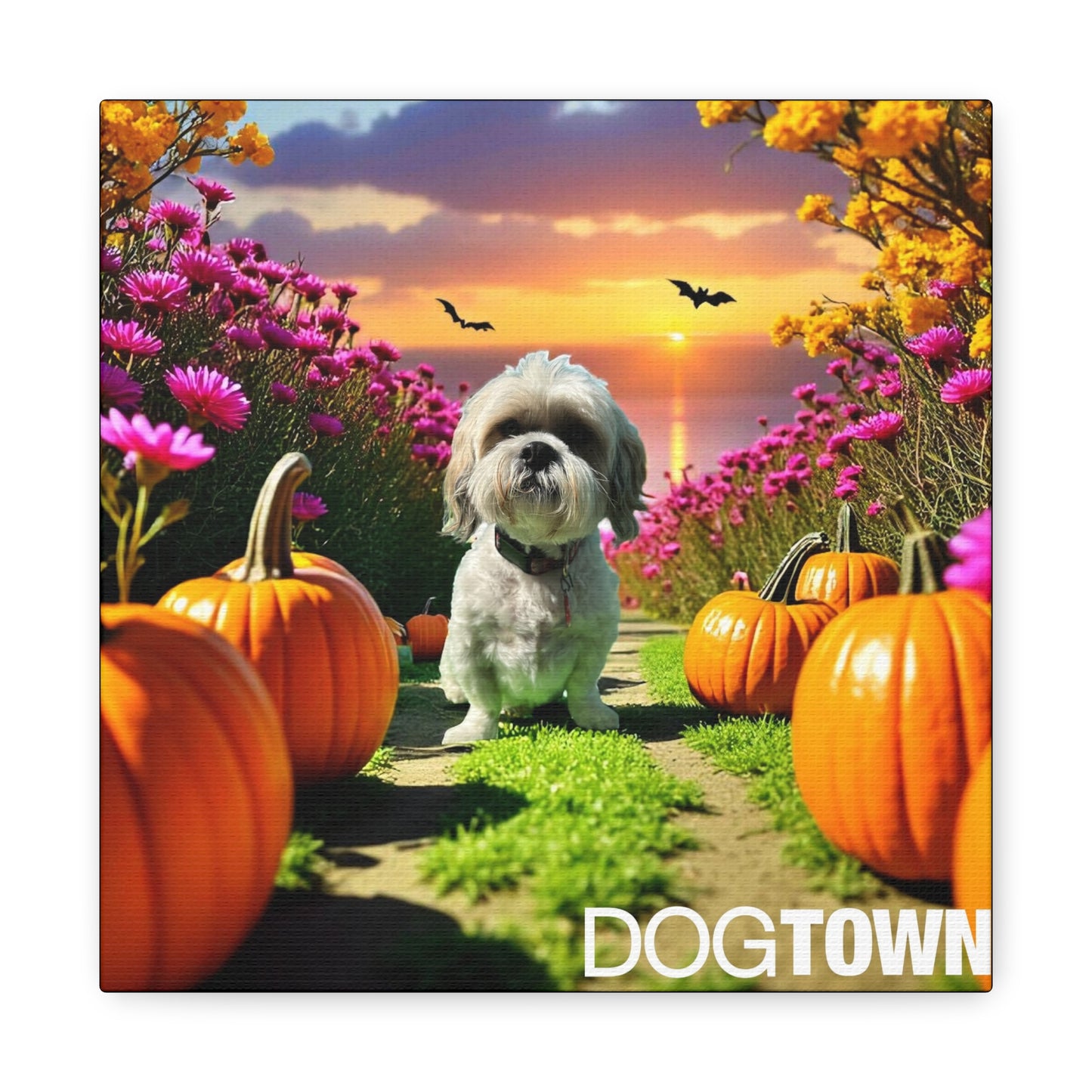 Bear C - Halloween Canvas
