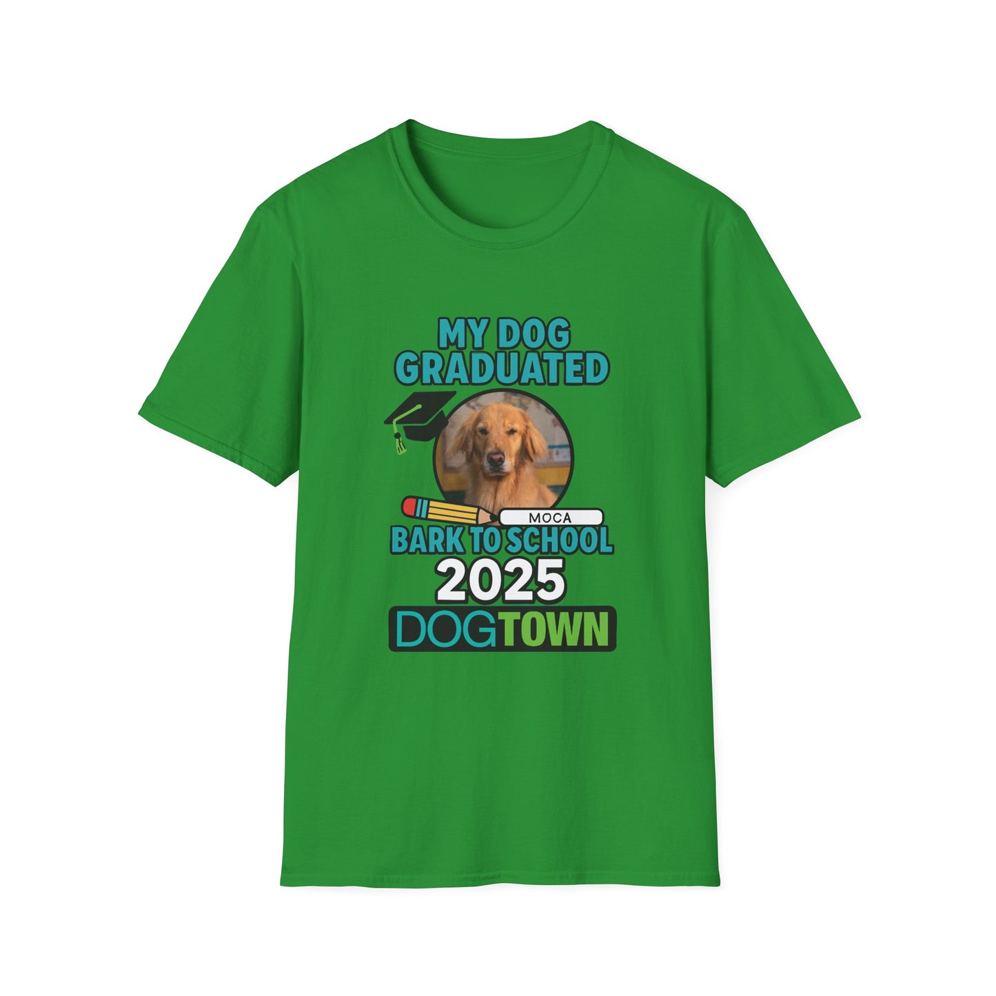 Bark to School 2025 - Unisex T-Shirt (Moca)