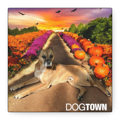 Cooper - Halloween Canvas