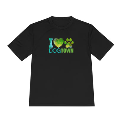 Dogtown "I Heart Paw" Short Sleeve Polyester Lightweight Tee