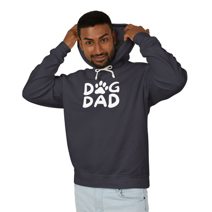 Dog Dad Lightweight Hoodie - Perfect Gift for Dog Lovers, Pet Owners, Fathers, Birthdays, Father's Day, Casual Wear
