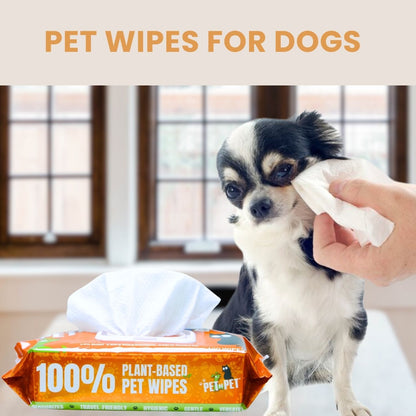 Dog Wipes Cleaning & Deodorizing 100 Count