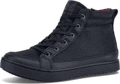 Women'S Slip-Resistant Food Service Shoes - Comfortable, Non-Slip Safety Shoes for Women - High-Top Kitchen Sneakers for Chefs, Servers, Bartenders - Padma