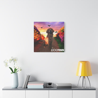 Louie - Halloween Canvas