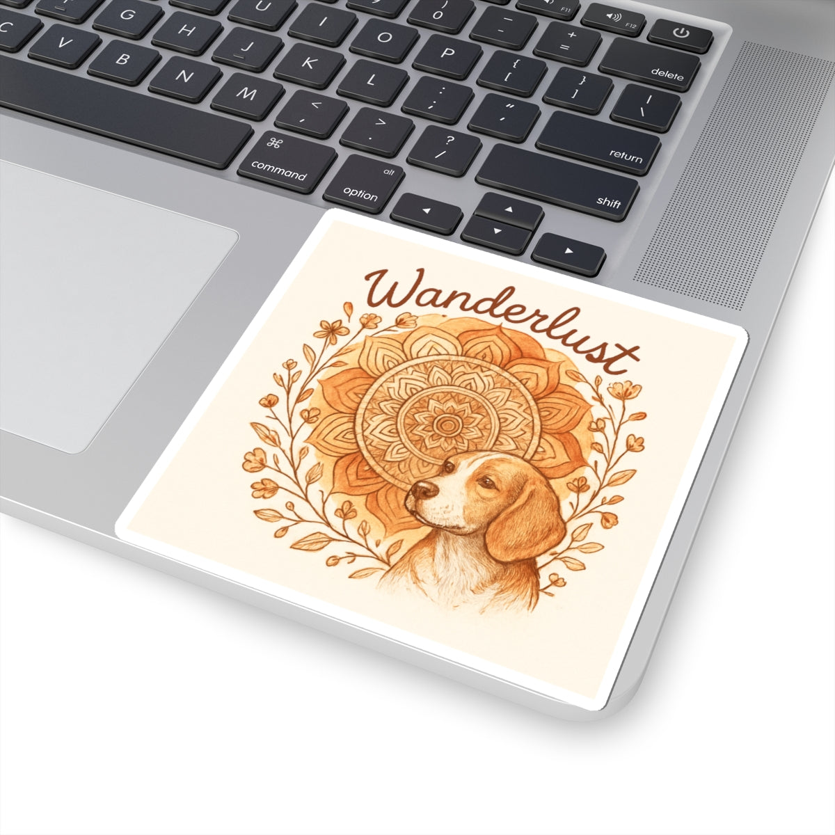 Dogtown Boho Revival "Wanderlust" Kiss-Cut Stickers (Beagle)