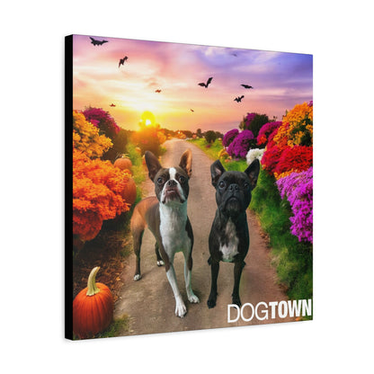 Duke & Ellie - Halloween Canvas