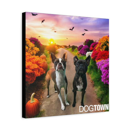 Duke & Ellie - Halloween Canvas