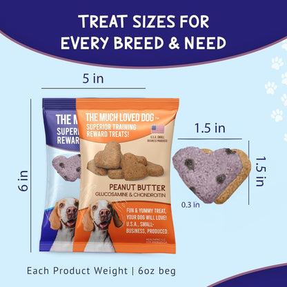 Much Loved Dog Training reward Treats - Variety Pack (2-Pack)
