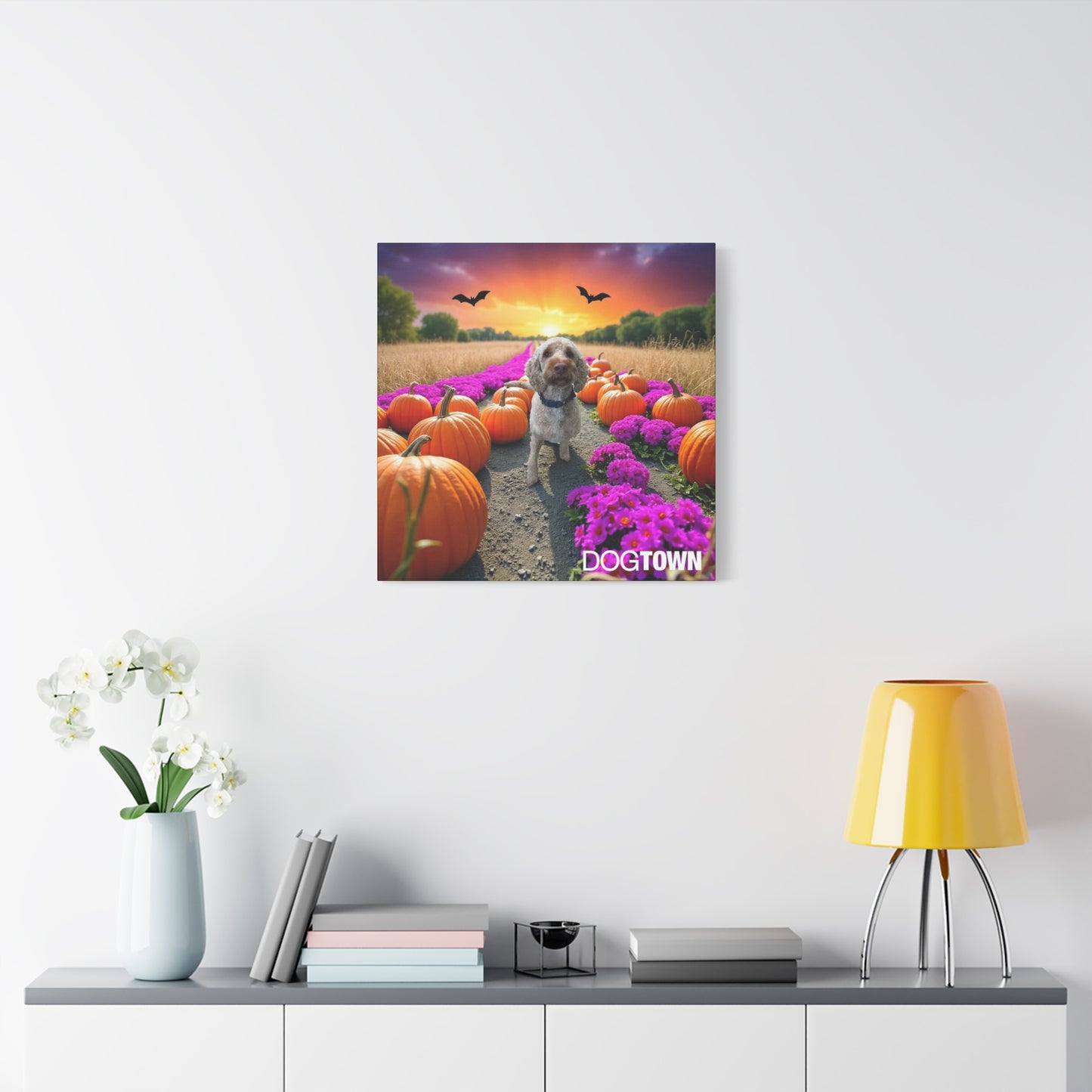 Harley - Halloween Canvas