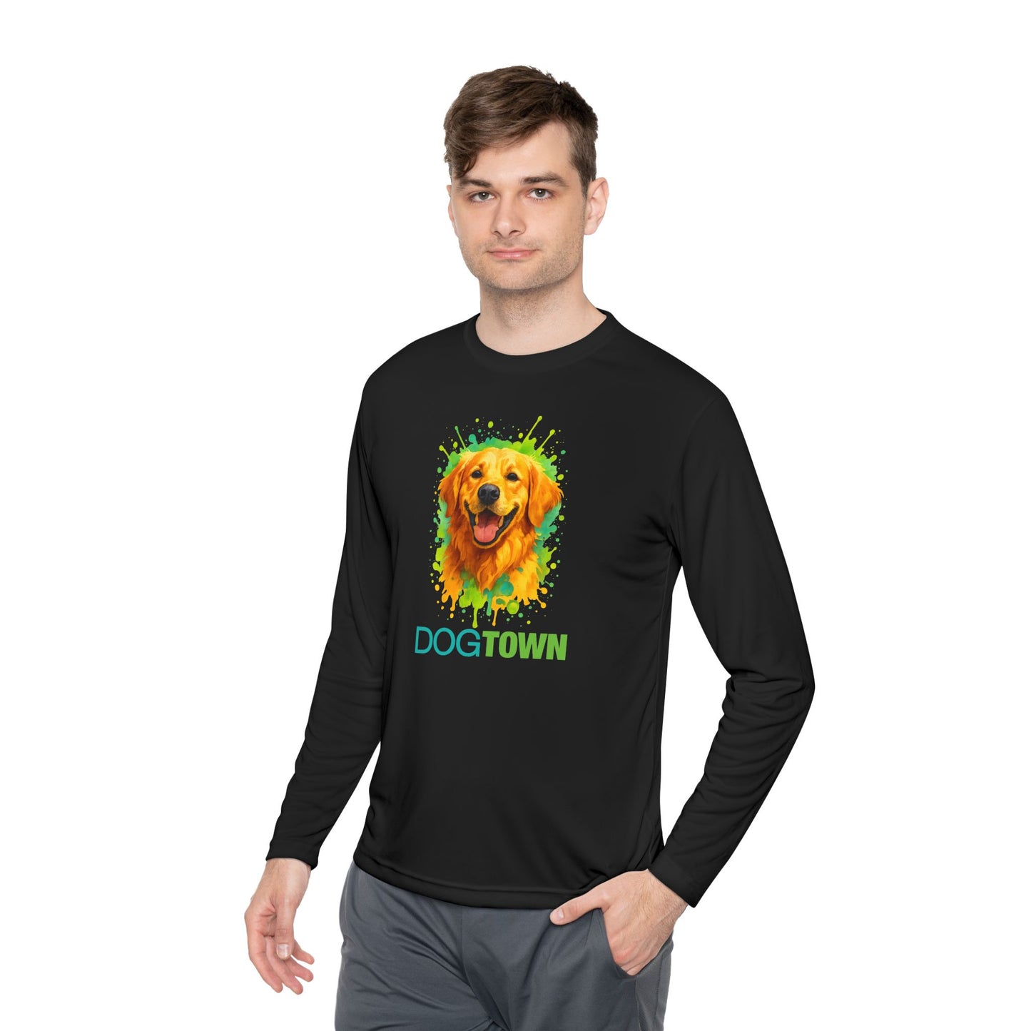 2025 Dogtown Dog Breed Collection - Sport Long Sleeve Tee (Golden Retriever)