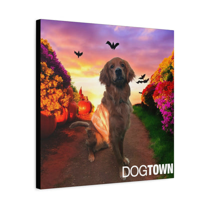 Louie - Halloween Canvas